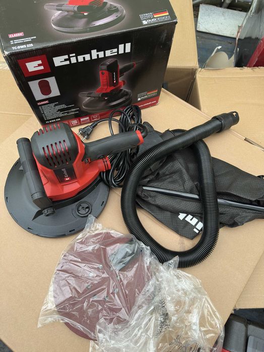Einhell TC-DWS 225 - Slefuitor pentru pereti, 1220 W