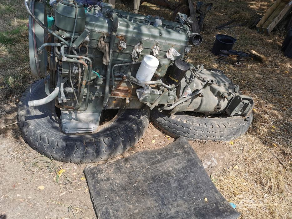 Motor in 4 cilindri cu grup de Fiat,