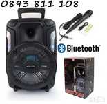 KTS-1175 караоке колона 400W цветомузика микрофон bluetooth 8 инча