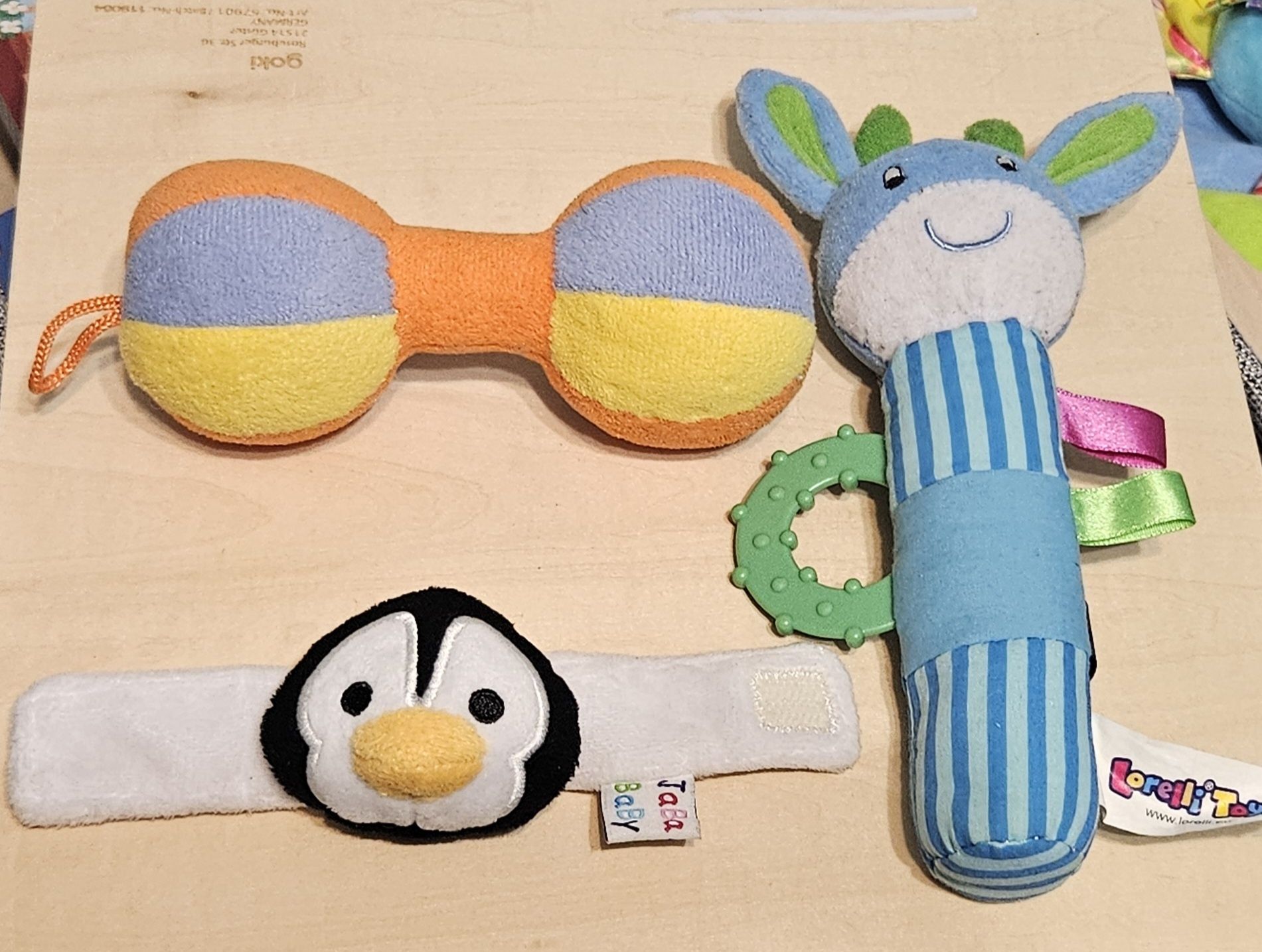 Микс бебешки играчки