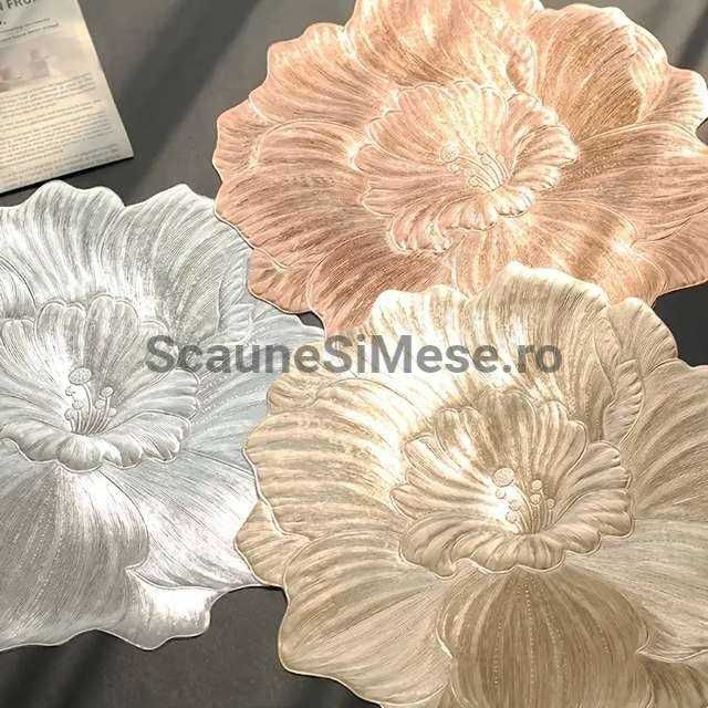 Suport Farfurie, Protectie Masa, Decor Masa, Set 6 Buc, PVC, 38cm