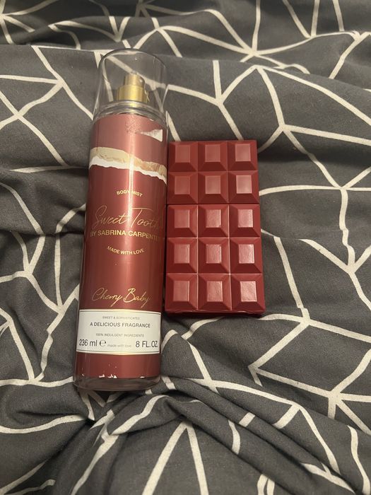 Продавам парфюм и боди мист за 35лв на Sabrina Carpenter Sweet Tooth