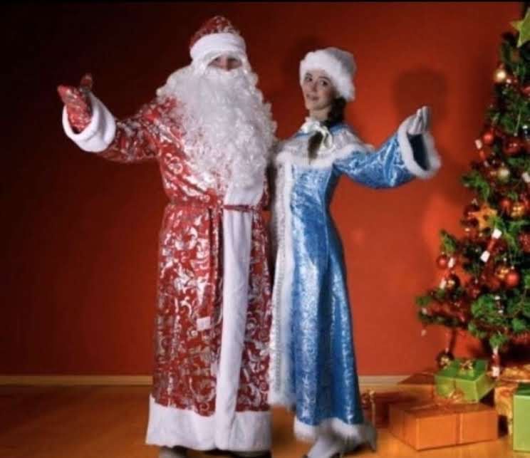 ПРОКАТ костюмов Дед мороза и Снегурочки