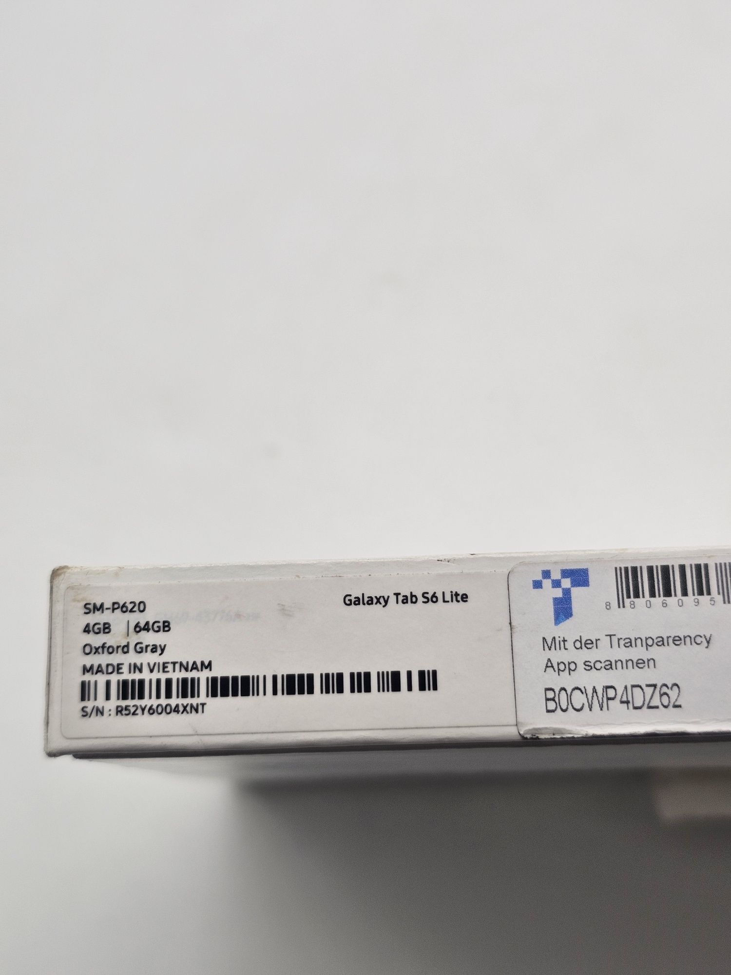 Tableta Samsung Galaxy Tab S6 Lite, Produs nou, intact