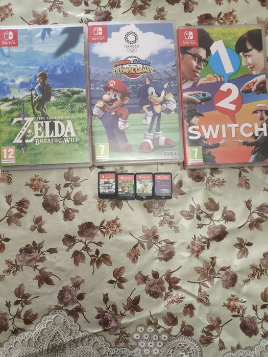 Nintendo Switch игра/игри/Zelda/Mario