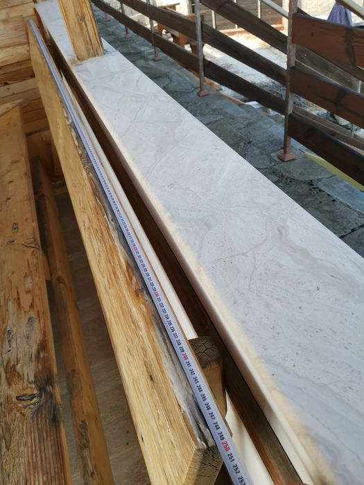 Градински комплект масив, маса и пейки