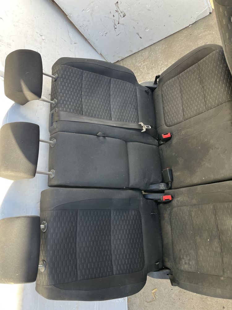 Interior textil complet VW Tiguan 5N 2007-2014 scaune fata bancheta