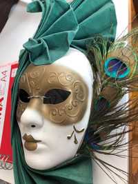 masca carnaval divertisment lucrata manaul in Venetia Italia originala