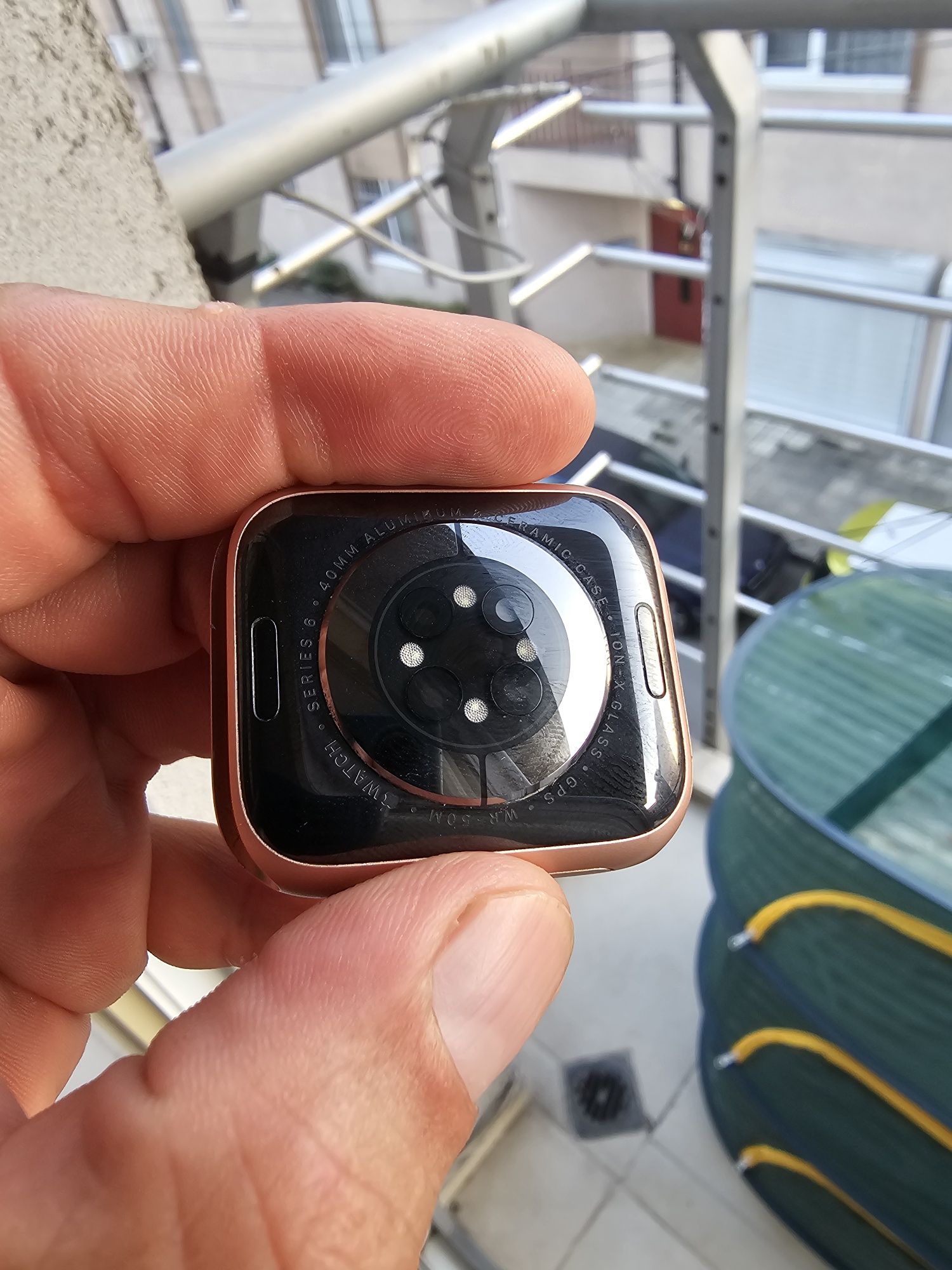Apple watch series 6 40mm pink sand