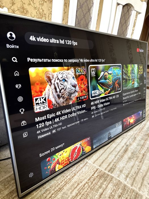 Телевизор большой smart 140cm 55 дюймов lg лджи