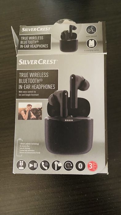 Безжични bluetooth слушалки silvercrest