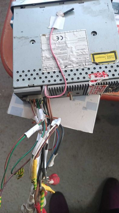 Radio auto cu cd cu usb tf card mp3