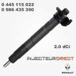 Injector nou pentru Nissan Qashqai 2.0, X-Trail 2.0 0445115022 ,