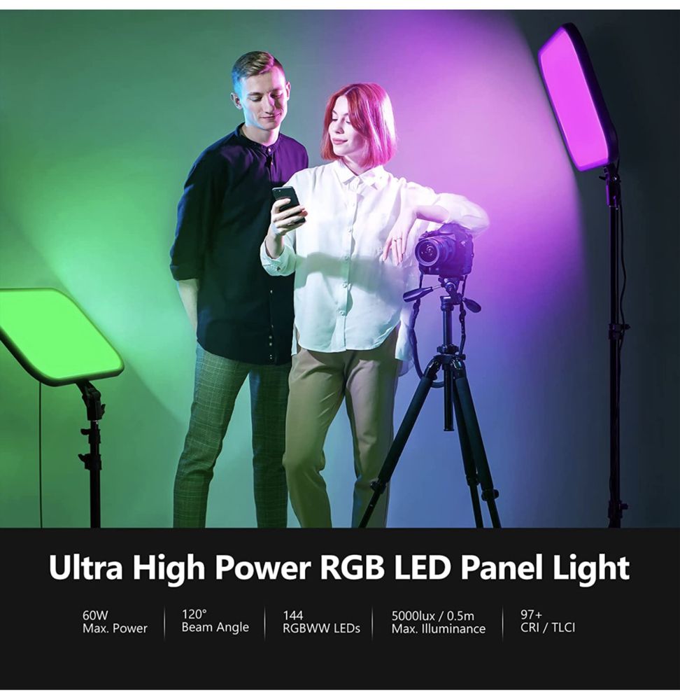 NEEWER RGB 18.3 Led Video Light — Лампа Лед свет