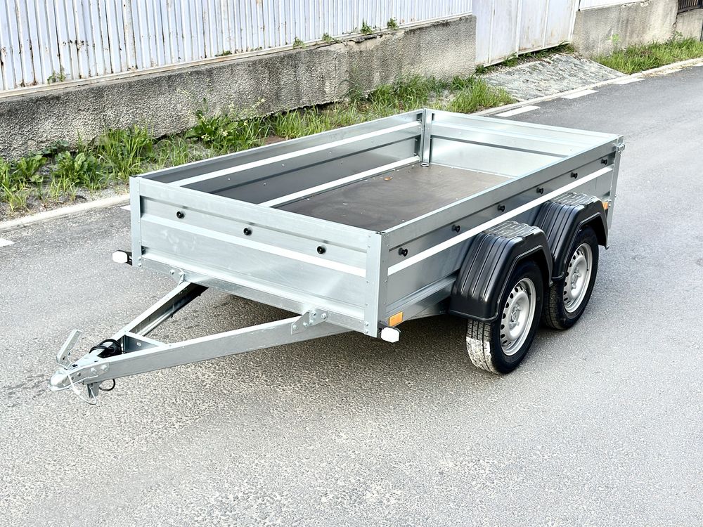 Remorca 2 axe 750 kg noua