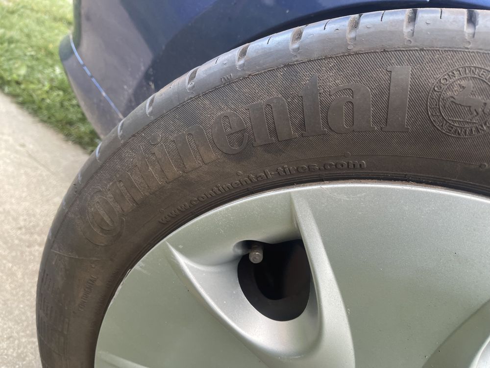 jante bmw 16” seria 1 etc seria 3 5 2 cu anvelope ca noi continental