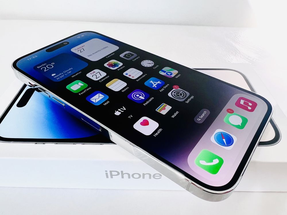 Apple iPhone 14 Pro 256GB SIlver 96% Батерия! Гаранция!