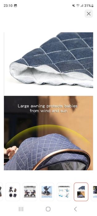 Коляска трансформер Belekoo x1 серый