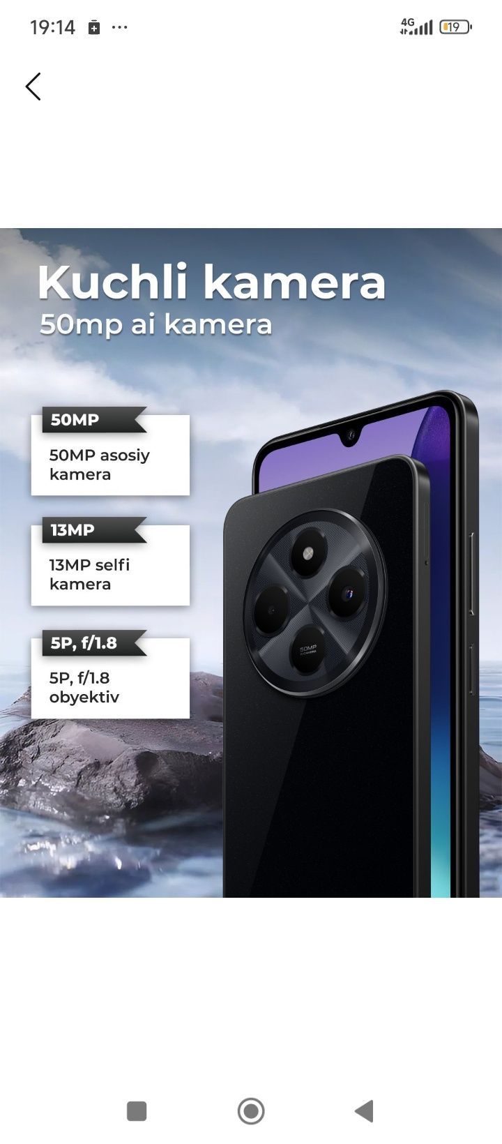 Redmi 14 C kafolati bilan