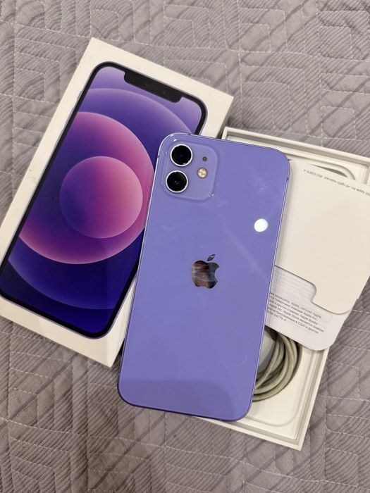 IPhone 12 в идеальном состоянии, батарея 77%