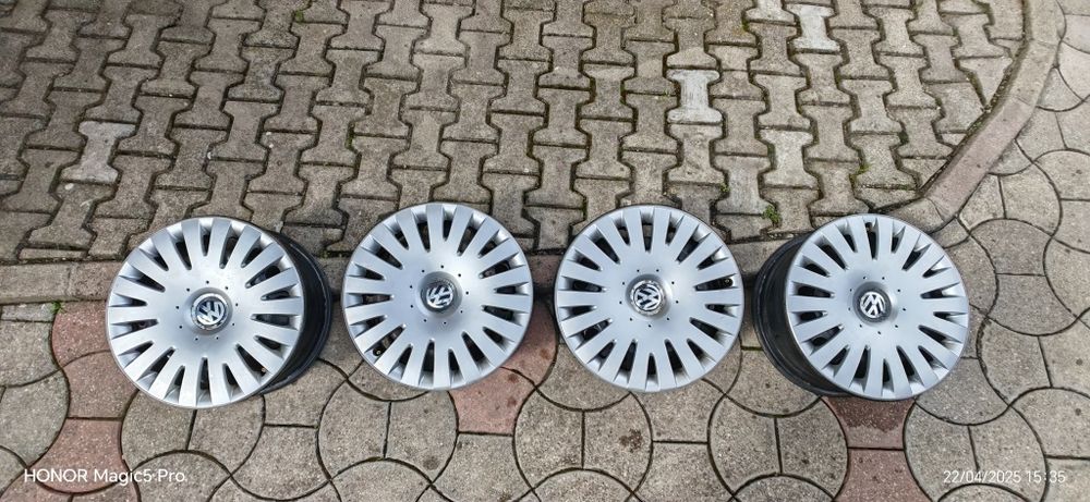 Jante de tabla vw R16 cu capace