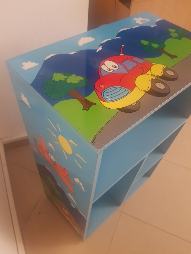 Детски шкаф рисуван