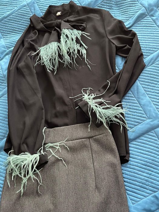 Платье разные кофты