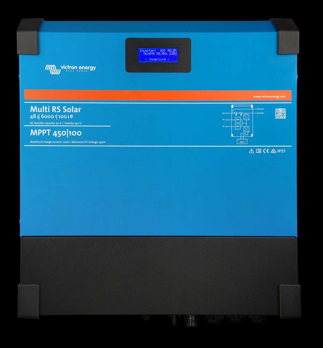 Хибриден инвертор Victron Multi RS Solar 48V | 6000VA