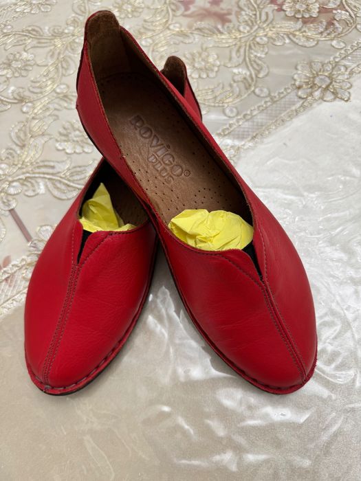 Qizil ayollar oyoq kiyim, 39 o'lcham, Красные женские туфли, размер 39