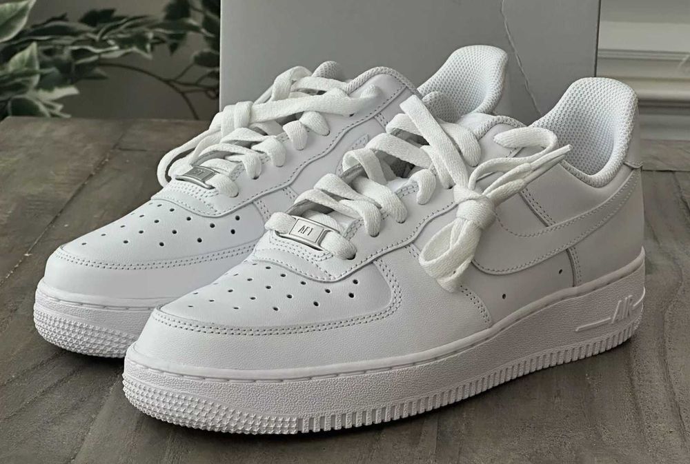 *NEW* Nike Air Force 1 Low Triple White - |BOX| - verificare colet