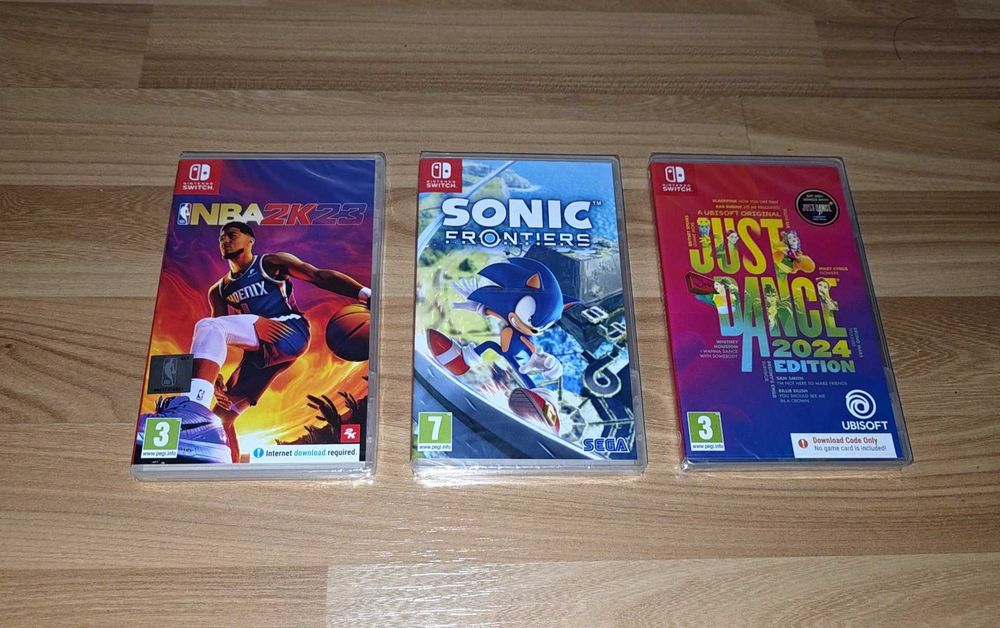 Joc NBA 2K23 Nintendo Switch basketball/Sonic Frontiers/Just Dance2024