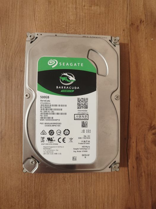 Жёсткие диски 500 GB рабочие