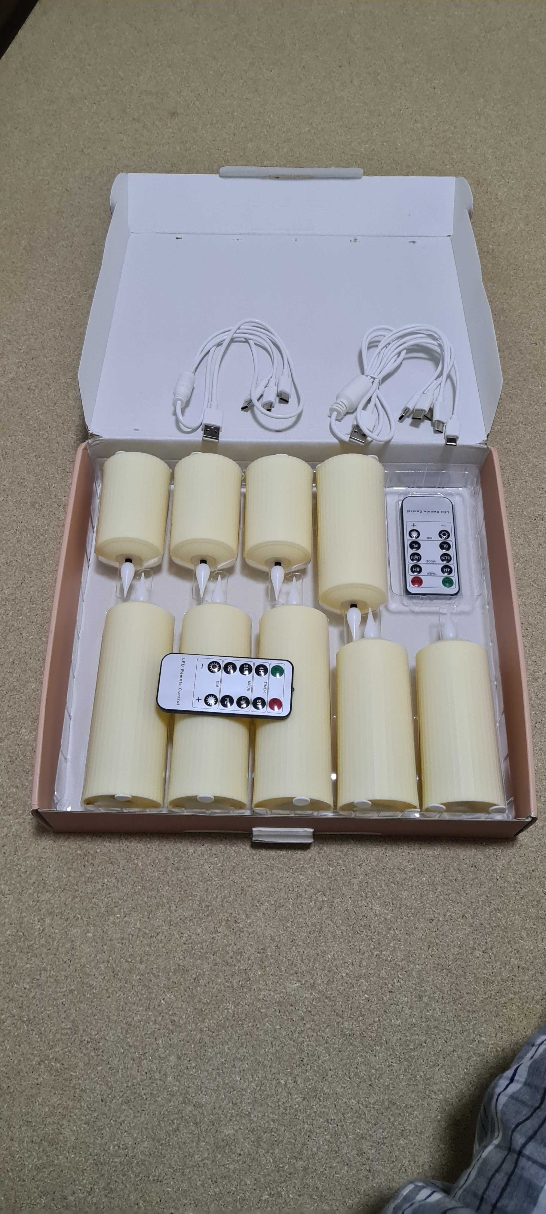 Lumanari fara flacara Out Door Set de 9 DiCandle