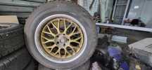 Продам диски 114.3×5 , шинами 225×65r16