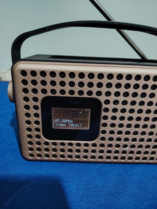 LEMUS DAB+radio portabil cu Bluetooth, FM, DAB+