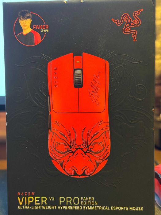 Mouse Wireless Razer Viper V3 Pro Faker Edition/ ca nou