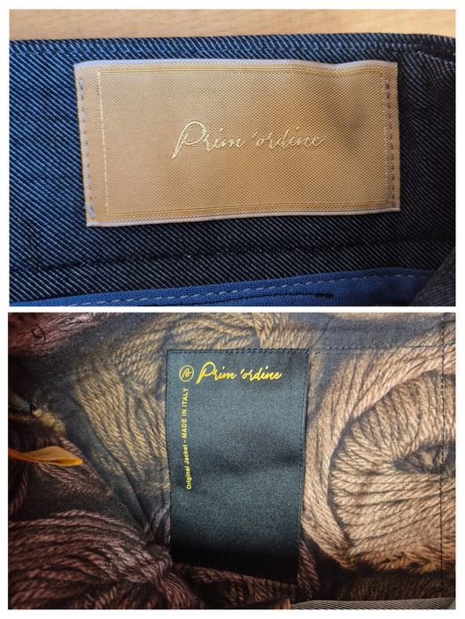 Pantaloni Slim Fit, Prim'ordine, Premium, Bărbați, Italia - 34 /Fit 33