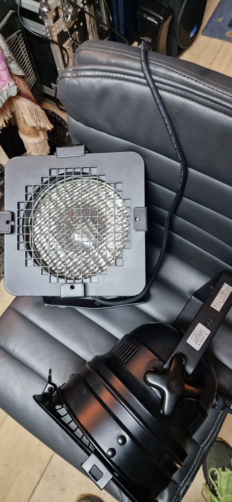 Proiector negru scurt ,eurolite par -64