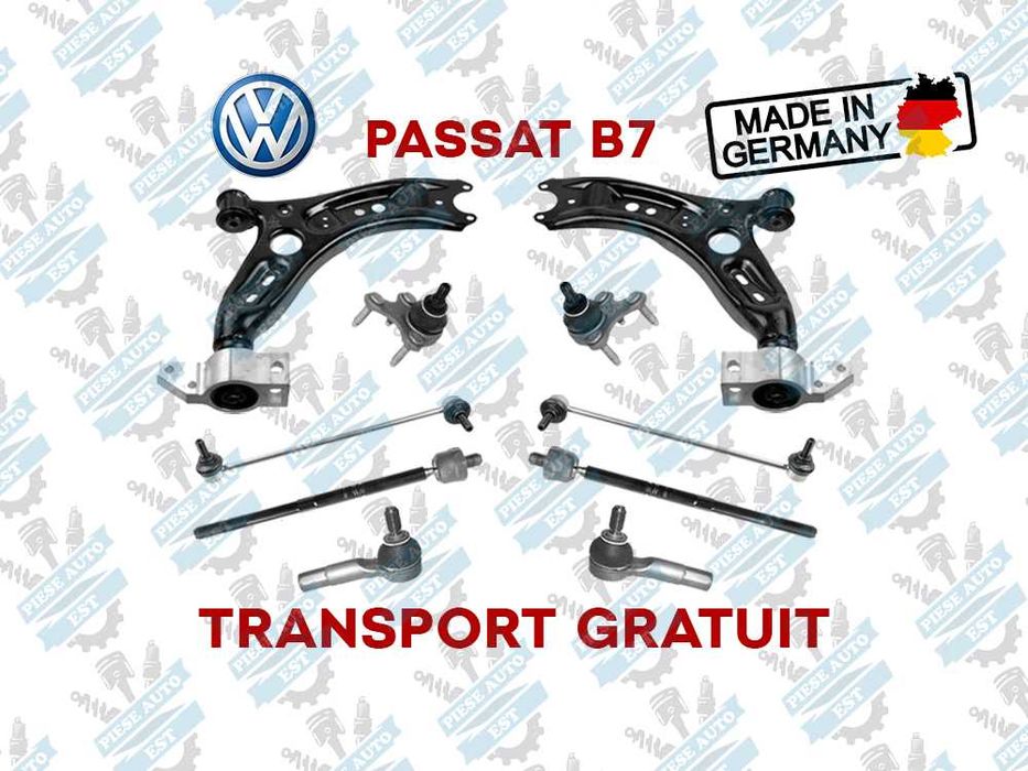 Kit brate VW Passat B7, Passat CC - set complet 10 piese
