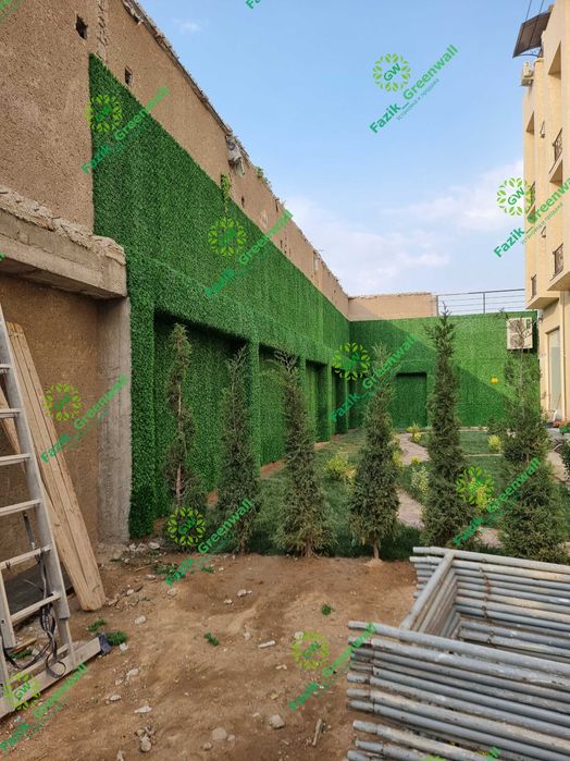 Yashil zabor / Искусственный кусты / Green Wall dekorativ setka