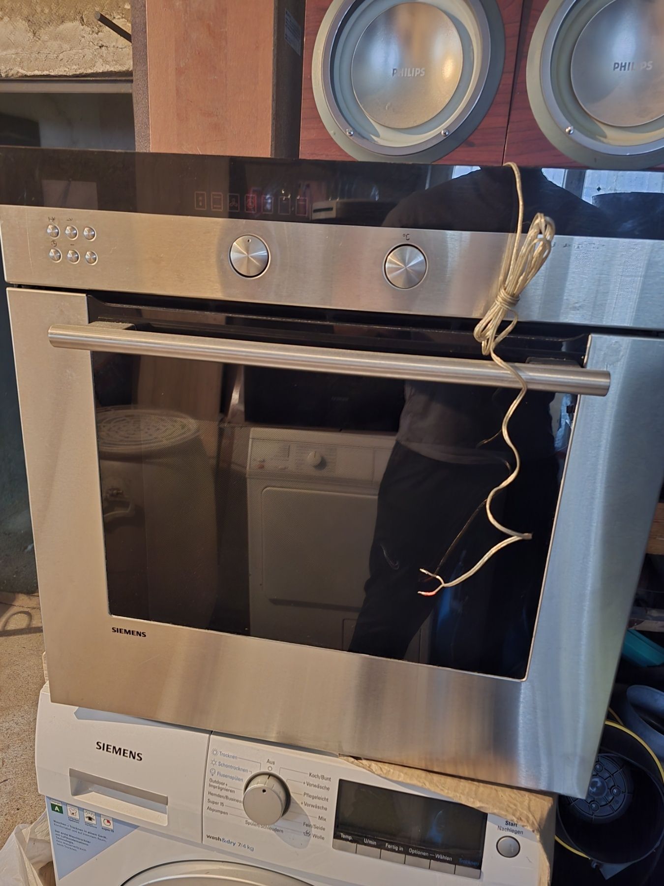 Фурни за вграждане +керамични котлони Siemens AEG