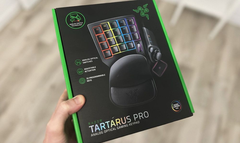 NOU - Keypad gaming Razer Tartarus Pro, Chroma RGB, Negru (Sigilat)