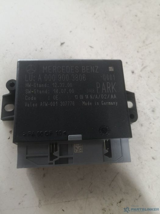 Modul senzor parcare MERCEDES-BENZ S-CLASS II (W222, C215) [ 2005 - 2013 ] S 350 BlueTec (OM 642.862) 190KW|258HP OEM A0009003806