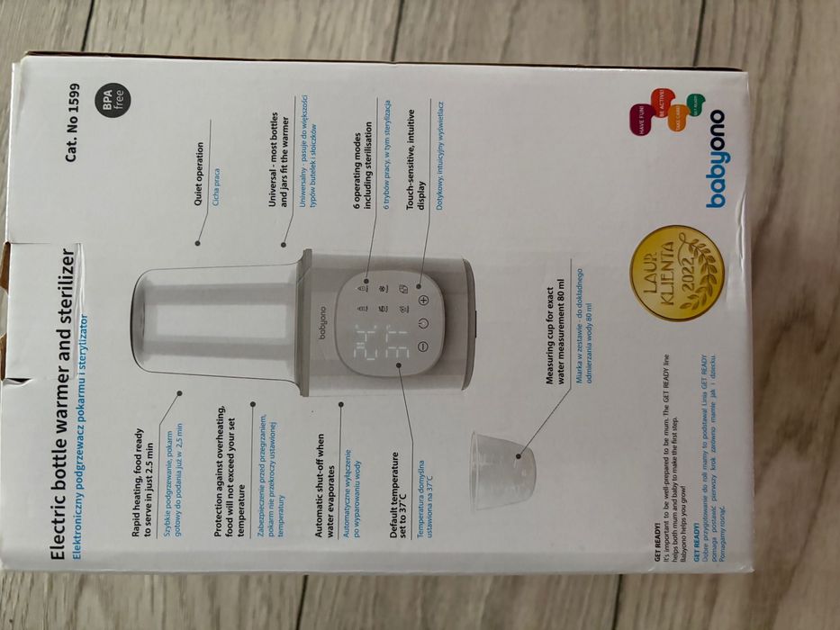 Incalzitor si sterilizator electric 6 in 1 BabyOno pentru biberoane