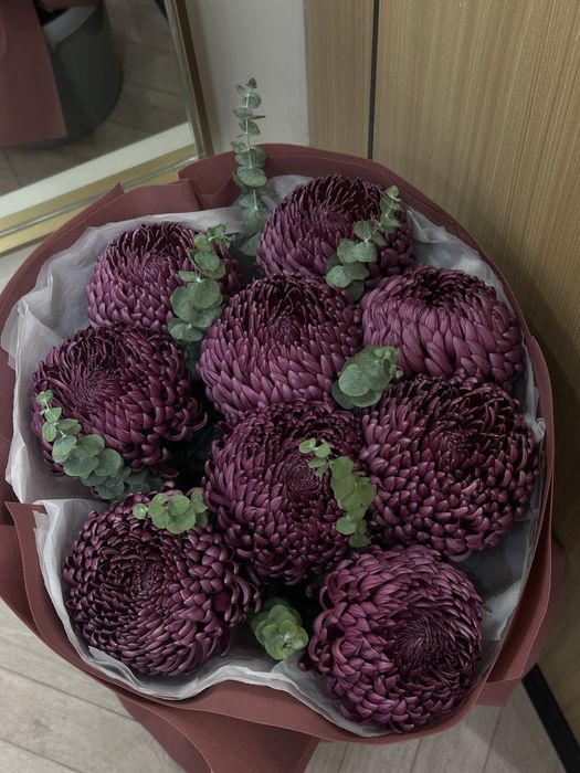 Хризантема цветы букет продам