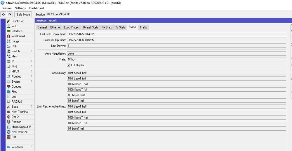 MIKROTIK rb5009ug+s+in