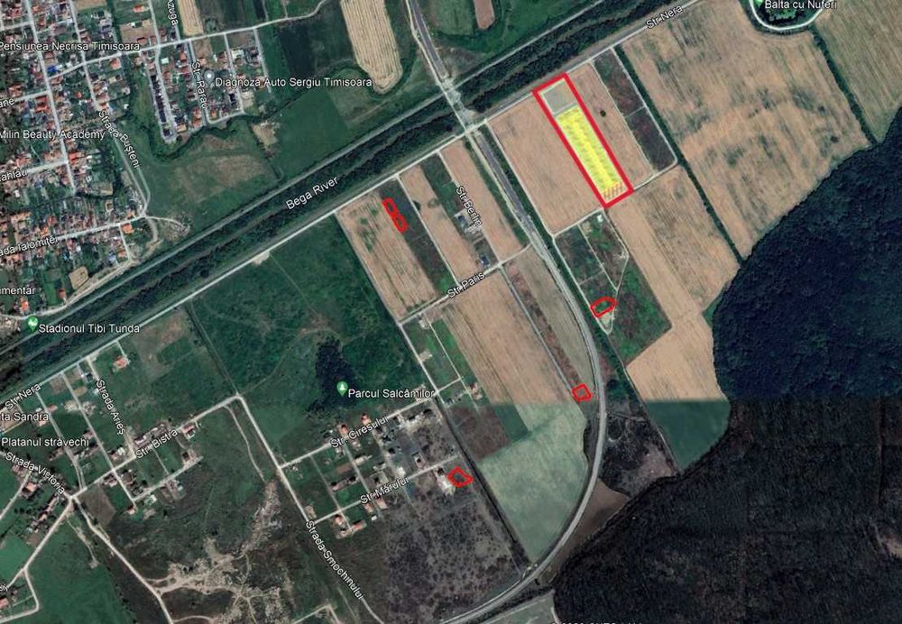 Teren de vanzare, zona Ghiroda - Bistra