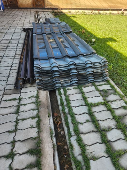 Металлочерепица бу