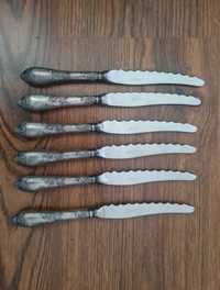 Комплект от 24  посребрени декоративни ножове
