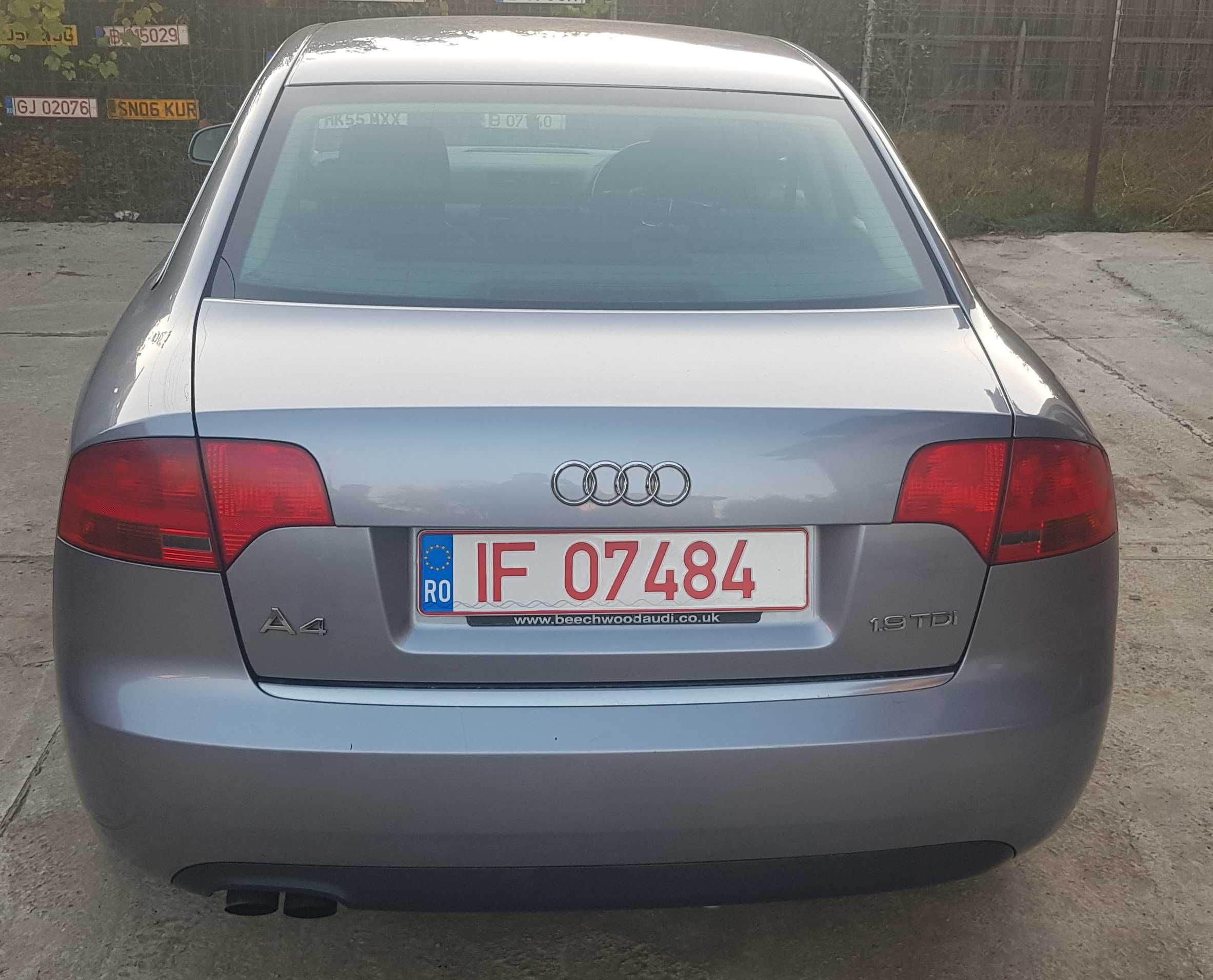 Banchete Usa stanga spate Haion mocheta portbagaj Audi A4 B7